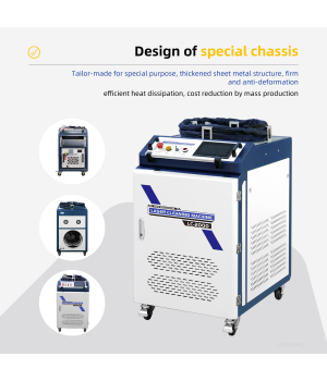 US Stock MAX 1500W Continuous Handheld Laser Cleaning Machine Rust/Oil/Paint/Coating Remover